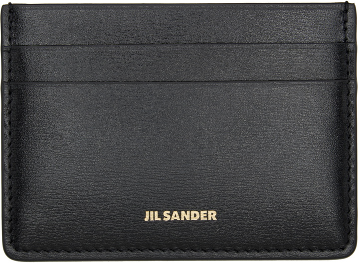 Photo: Jil Sander Black Credit Card Holder
