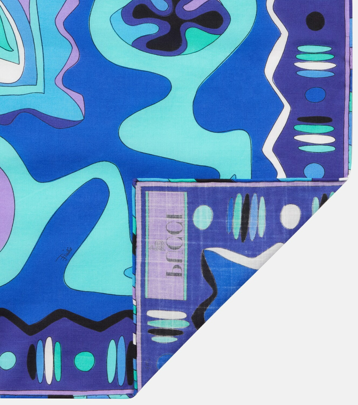 Pucci Angoli cotton scarf