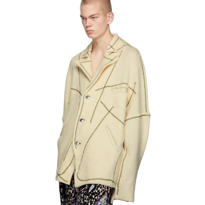 Sulvam Off-White Crash Jacket Sulvam