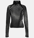 Alaïa Knit turtleneck top