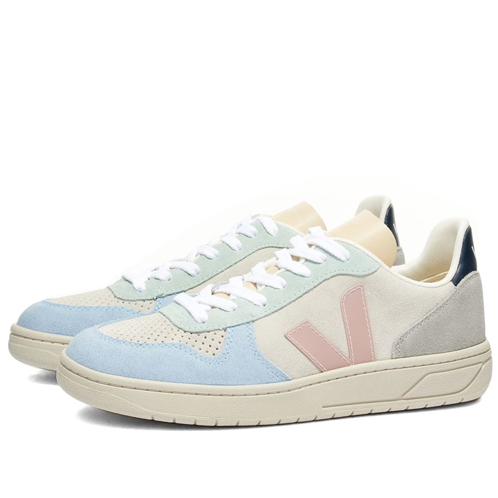 Photo: Veja Womens Women's V-10 Sneakers in Multico Natural Babe
