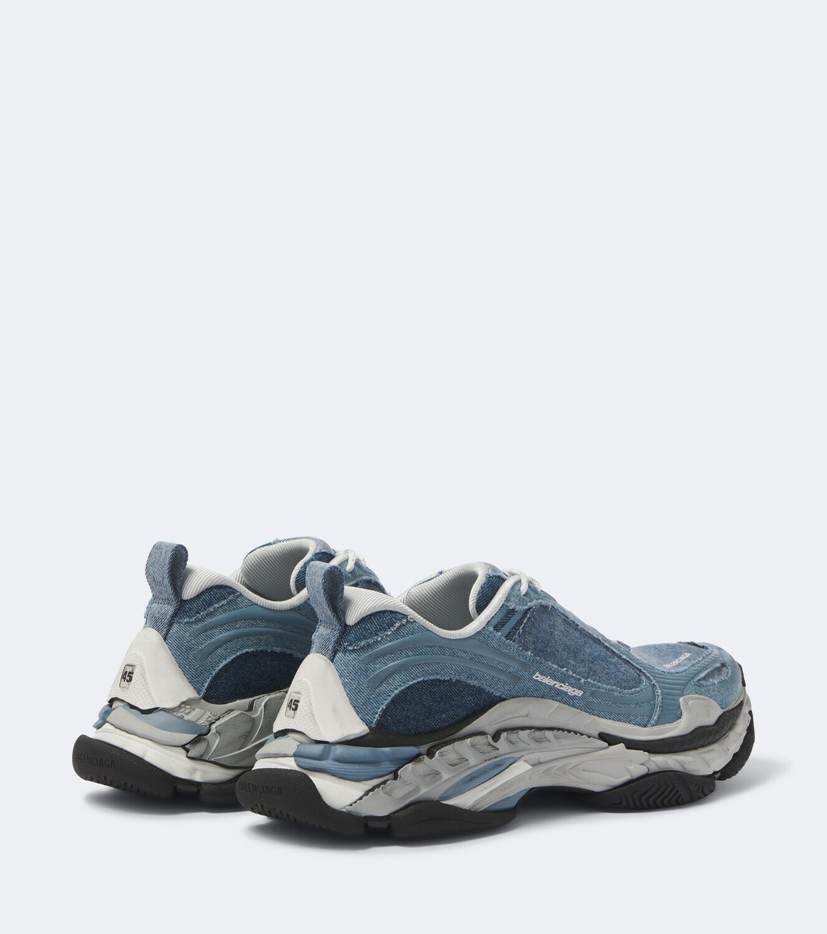 Balenciaga Triple S 2 denim sneakers