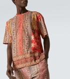 Etro Soho printed cotton bowling shirt