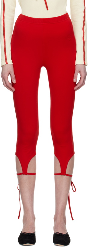 Photo: Kijun Red Capri Leggings