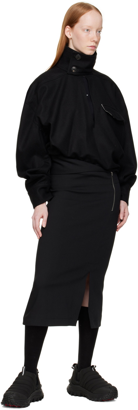 Quira SSENSE Exclusive Black Boxy Jacket