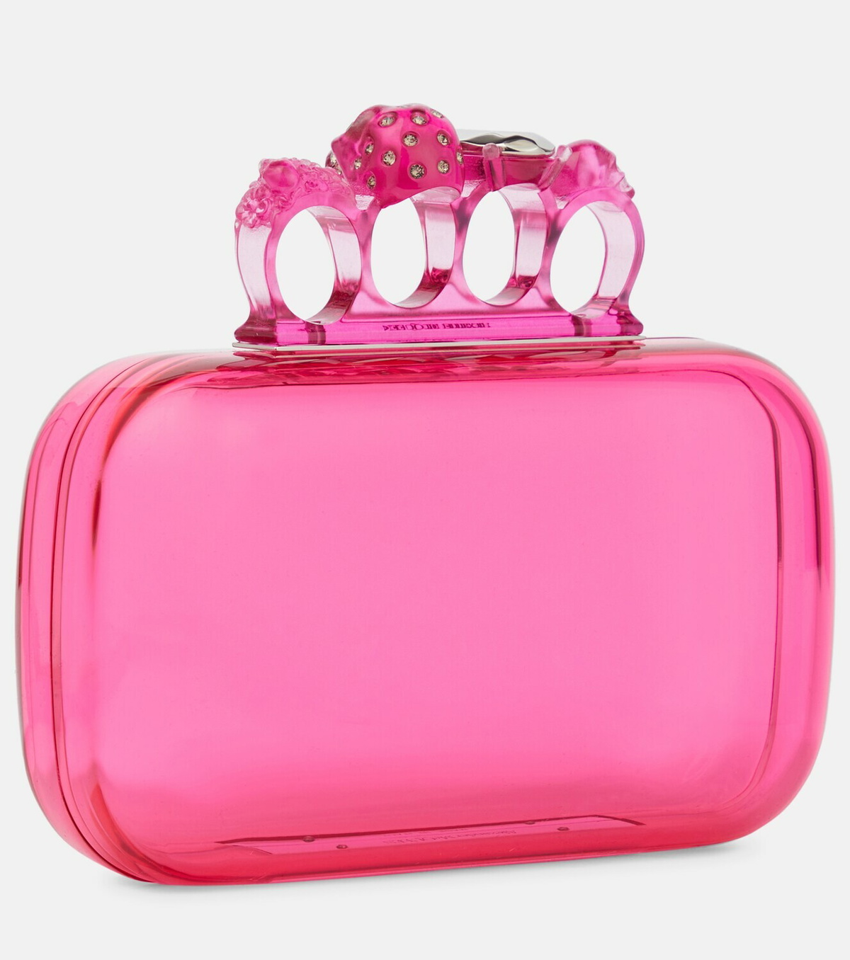 Alexander McQueen Four Ring embellished clutch Alexander McQueen