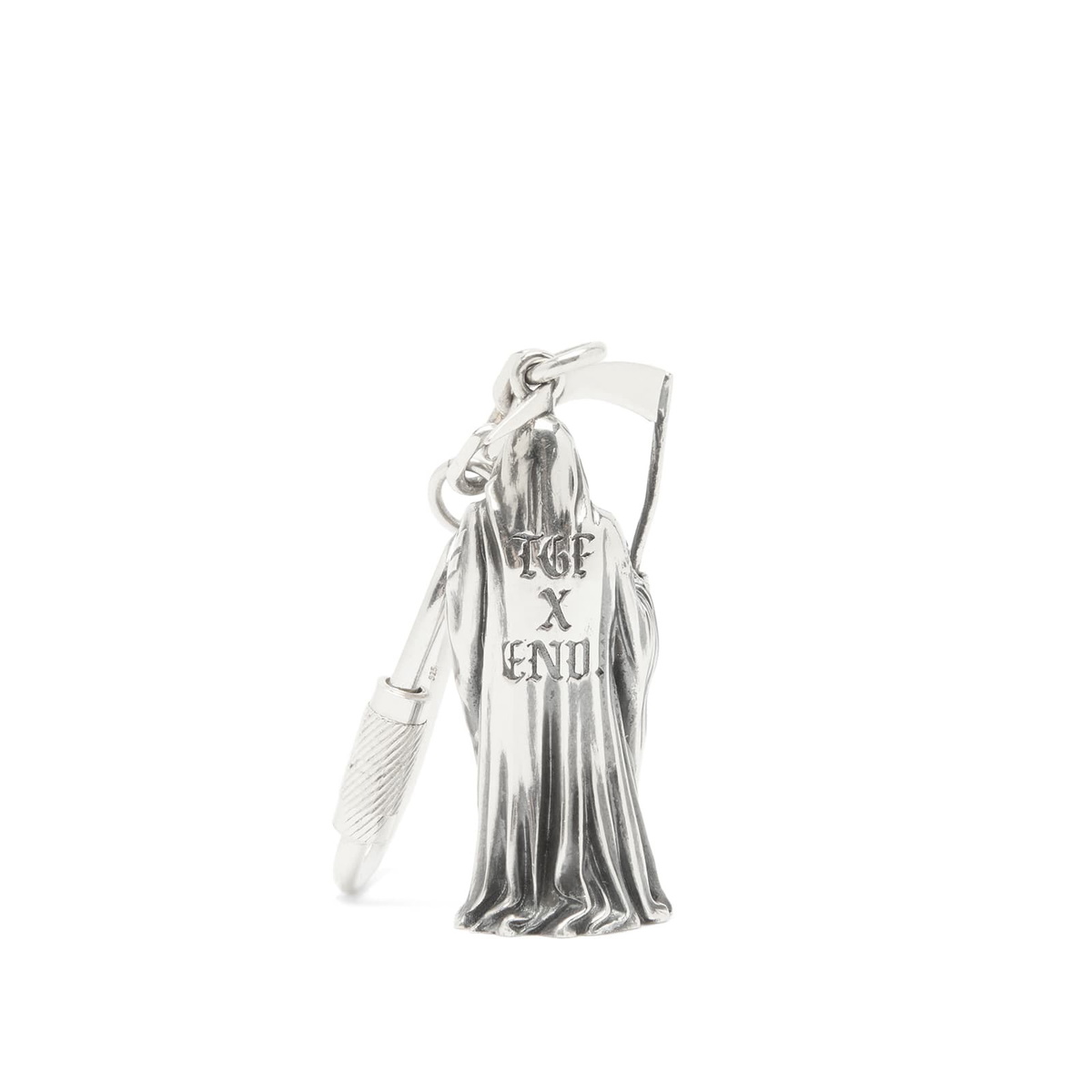 END. x The Great Frog Keyring in Silver 
