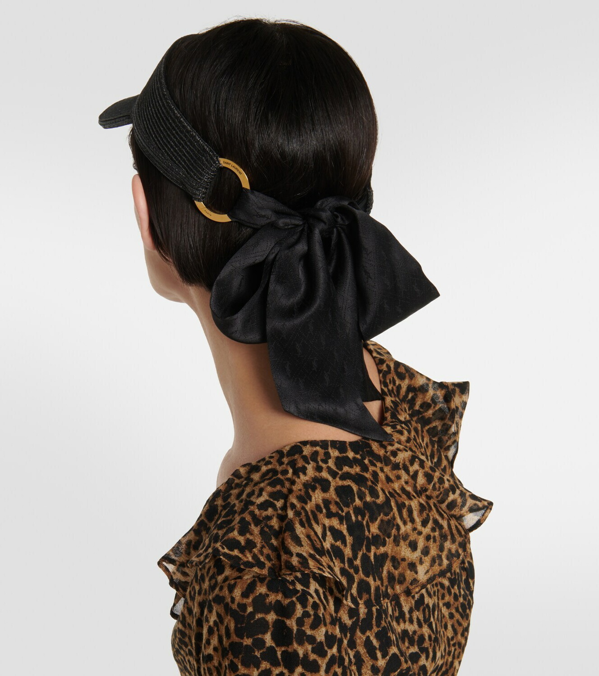 Saint Laurent Raffia visor Saint Laurent display picture 1