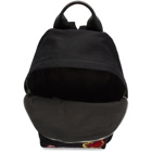 McQ Alexander McQueen Black Patches Classic Backpack