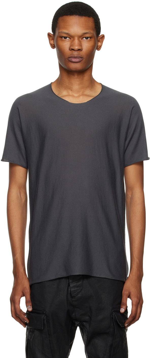 Label Under Construction Gray Arched T-Shirt