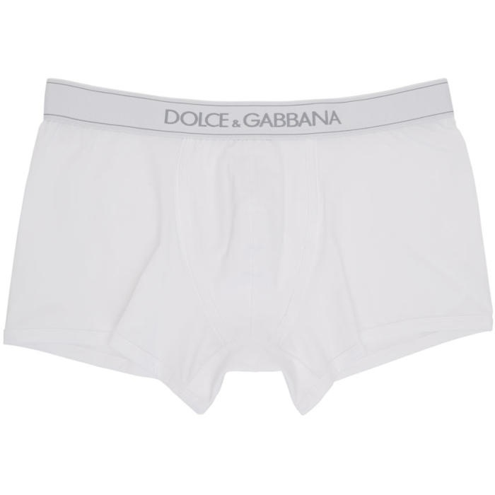 Photo: Dolce and Gabbana White Boxer Briefs