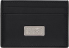 MM6 Maison Margiela Black Numeric Card Holder
