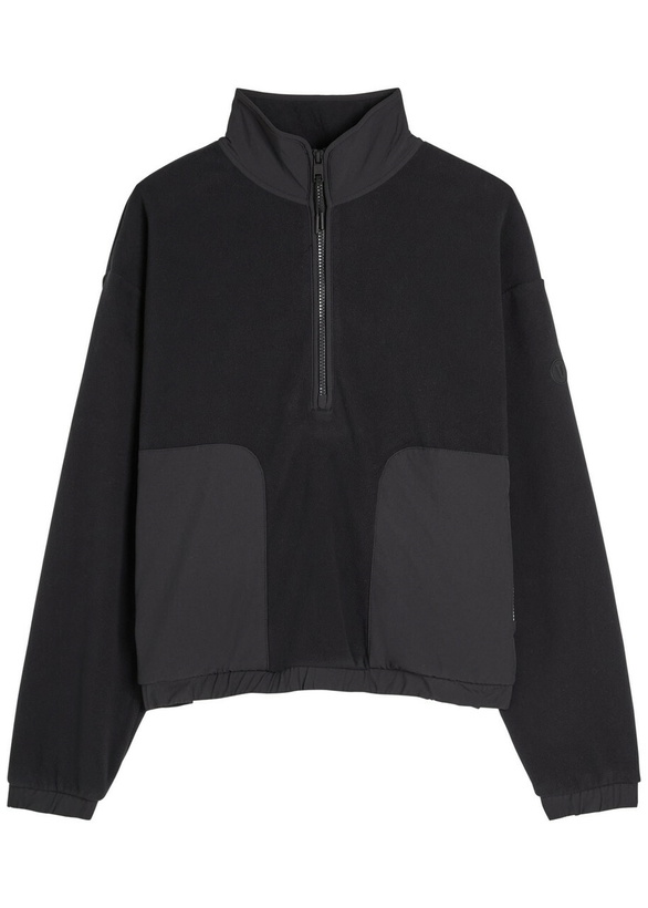Photo: Vuori Aspen Half-zip Fleece Sweatshirt Black