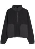 Vuori Aspen Half-zip Fleece Sweatshirt Black