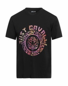 Just Cavalli Mens T-shirt in Black