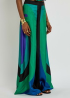 Pucci Maddalena Printed Silk-twill Trousers Multi Print