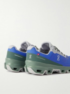 ON - Cloudventure Waterproof Rubber-Trimmed Coated-Mesh Running Sneakers - Blue