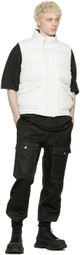 Alexander McQueen White Graffiti Vest