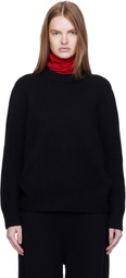 Arch The Black Over Fit Cashmere Pullover Sweater