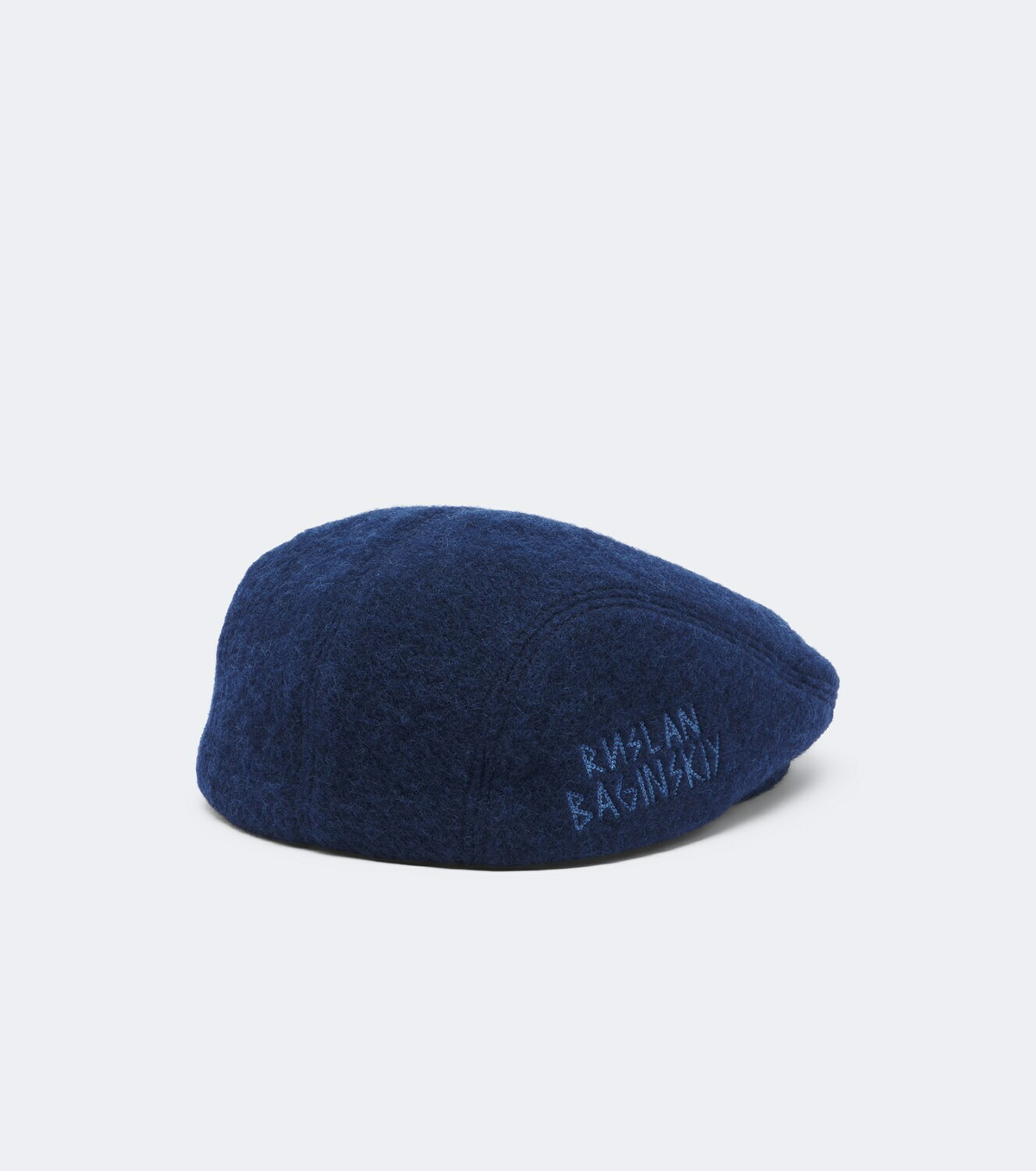 Ruslan Baginskiy Wool-blend newsboy cap