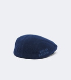 Ruslan Baginskiy Wool-blend newsboy cap
