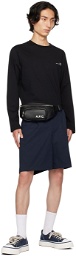 A.P.C. Black Camden Belt Bag