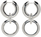 AGMES Silver Ava Hoop Earrings