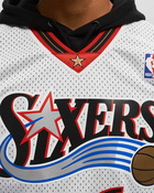 Mitchell & Ness Nba Swingman Jersey Philadelphia 76 Ers All Star 2002 03 Allen Iverson #6 White - Mens - Shortsleeves