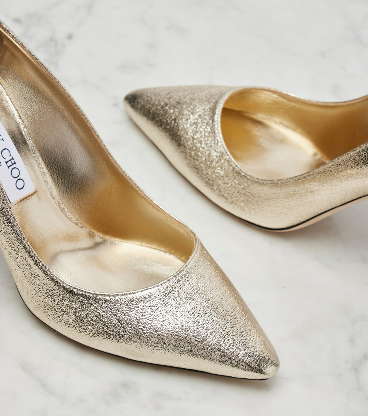 Jimmy Choo Romy leather pumps
