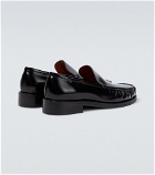 Acne Studios - Embellished leather loafers