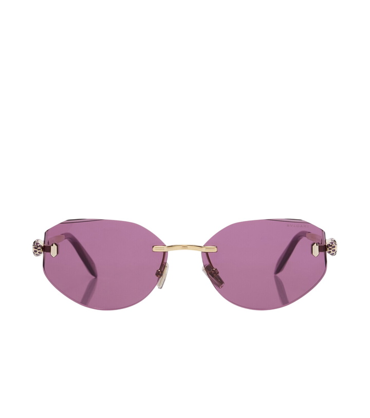 Photo: Bvlgari Serpenti Forever oval sunglasses