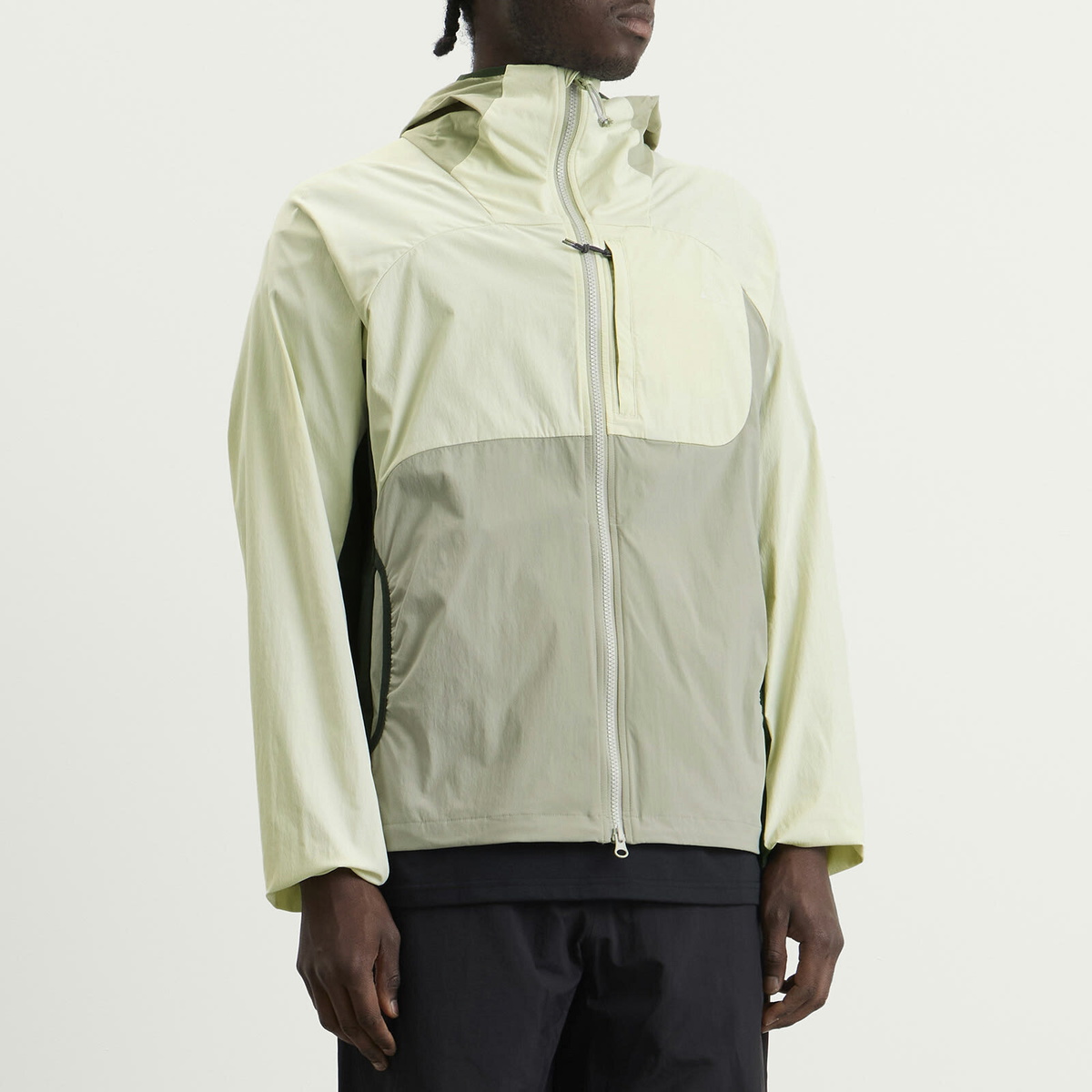 Nike Men's ACG Five Towers Backpack Jacket in Sea Glass/Spruce Fog// Summit White