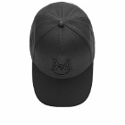 Moncler Men's Tonal Logo Cap in Black 