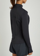 Tala Ultralite Half-zip Stretch-jersey gym top Navy