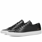 Common Projects Men's Achilles White Sole Sneakers in Black/White