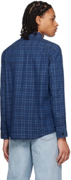 A.P.C. Blue Trek Shirt