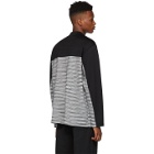 Missoni Black and White Zip Sweater