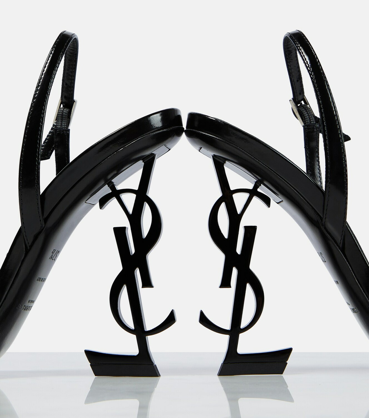 VIP【関税送料無料】希少 SAINT LAURENT BLACK OPIUM SANDALS Saint Laurent Black Opyum Pumps Sandals Ankle Strap Shoes