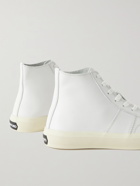 TOM FORD - Cambridge Leather High-Top Sneakers - White