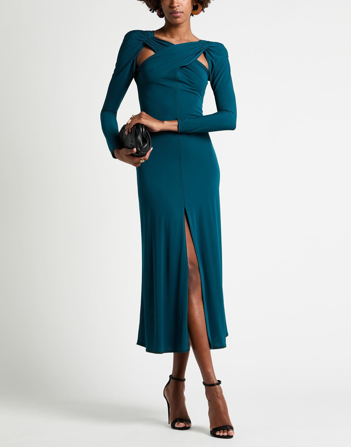 Koché Womens Maxi dress Deep teal