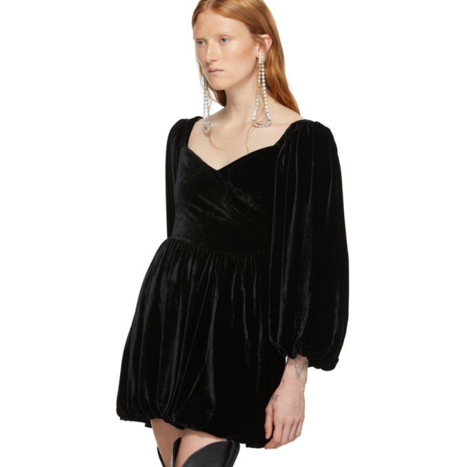 green emerald velvet dress Zara Brown Flare Mini Dress