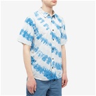 KAVU Men's Excellent Adventure Short Sleeve Shirt in Charge The Morning