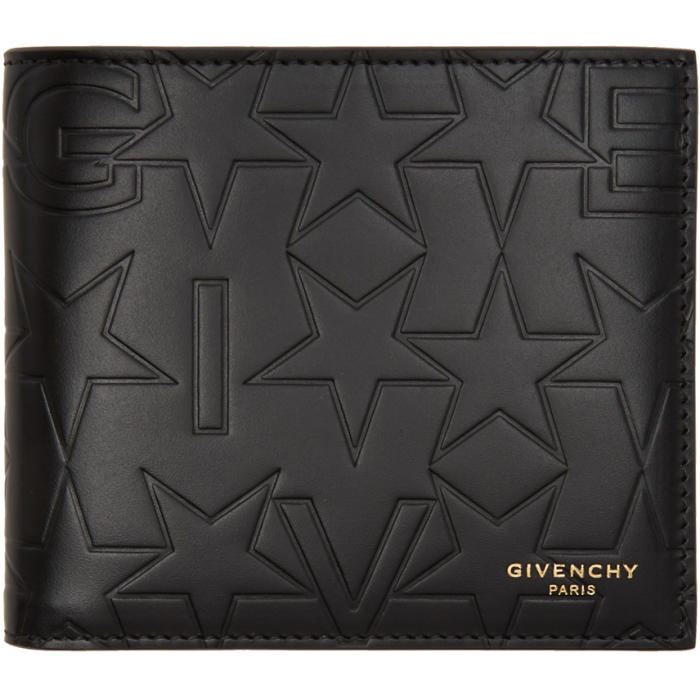 Photo: Givenchy Black Embossed Logo Wallet