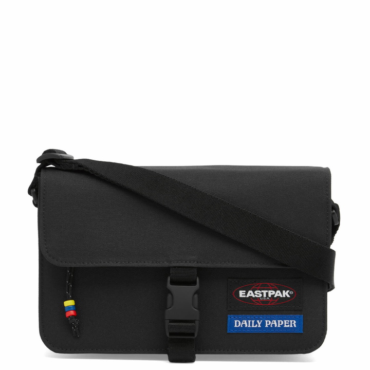 Photo: Eastpak x Daily Paper Mini Bag in Solid Black 