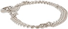 A.P.C. Silver Minimalist Bracelet