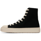 Vivienne Westwood Black High Top Plimsoll Sneakers