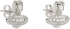 Vivienne Westwood Silver Luzia Bas Relief Earrings