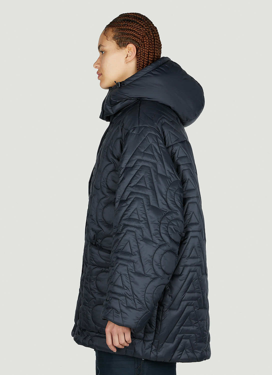 Marc Jacobs Monogram Quilted Puffer Coat