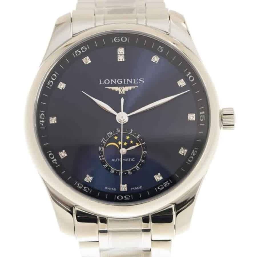 Longines Master Collection Automatic Moon Phase Diamond Unisex Watch L2.919.4.97.6