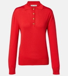 Blazé Milano Alegria silk and cotton polo sweater
